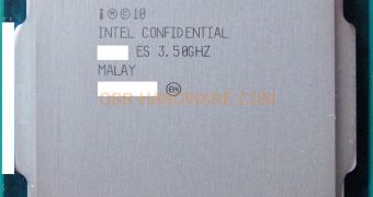 Intel Core i7-3770K 22nm Ivy Bridge engineering sample (ES) CPU