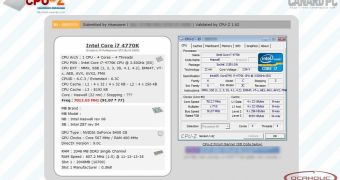 Intel Core i7-4770K Haswell CPU Overclocked to 7 GHz