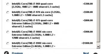 Intel Core i7 990X listed in HP desktop systems