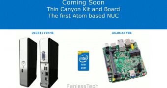 Intel First Atom E3815 based NUC incoming