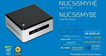 Intel NUC Kit NUC5i5MYHE and Board NUC5i5MYBE