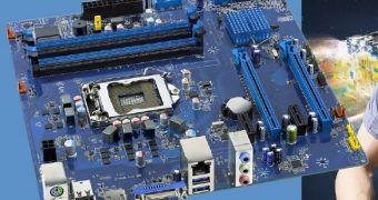Intel DZ75ML-45K micro-ATX motherboard