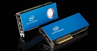 Xeon Phi PCI Express accelerator, which Knights Landing and Hill probably won't emulate