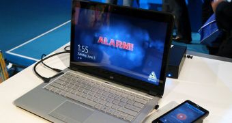 Intel Ultrabook anti-theft bluetooth system