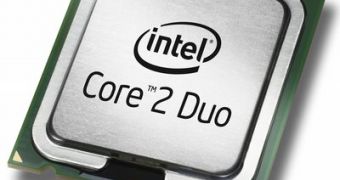 An Intel Core 2 Duo CPU