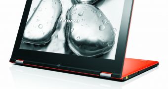 Lenovo IdeaPad Yoga, one of the convertible ultrabooks with 360-degree hinge