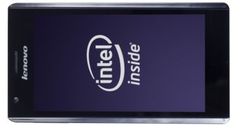 Intel-based Lenovo LePhone K800