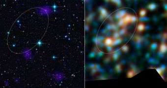 Inter-Cluster Filament Found Containing Billions of Stars