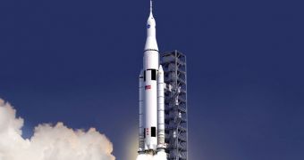 This is a rendition of the SLS