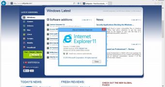 IE11 is one of the hacked apps during the first day of Pwn2Own