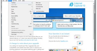 IE10 is now available on both Windows 8 and Windows 7