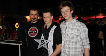 Kripp, Gaara, and Reynad at Dreamhack Bucharest