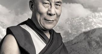 Tenzin Gyatso, age 59, Dharamsala, India