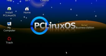 PCLinuxOS Business Edition Server Basic desktop