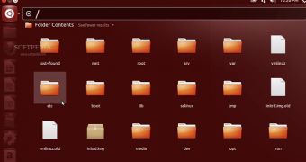 Ubuntu Filesystem Tree Lens for Unity