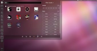 Ubuntu GMusicBrowser Scope for Unity