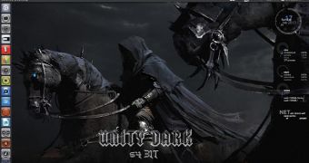 Unity Dark 64 desktop