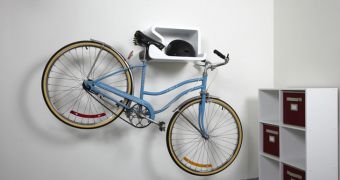 Inventor came with an innovative bike shelf