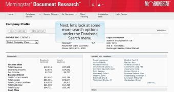 Morningstar Document Research system hacked