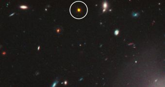 The quasar seen through Hubble's Wide Field Camera 3