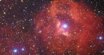 MPG/ESO image of emissions nebula Gum 41