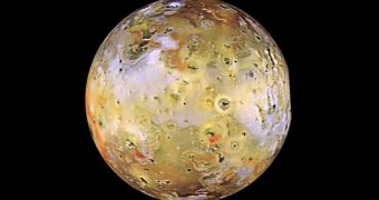 Io, one of Jupiter's largest moons