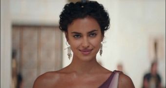 Irina Shayk didn't mind losing all her clothes for the scenes she filmed for "Hercules"