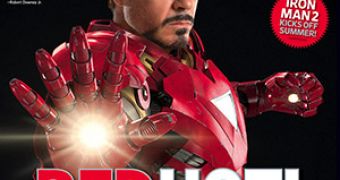 “Iron Man 2” cast are featured in the latest issue of Entertainment Weekly magazine