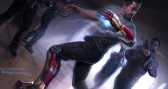 Official concept art for “Iron Man 3”