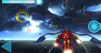 Iron Man: Aerial Assault for iPhone and iPod touch - gameplay screenshot