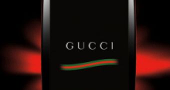 The Gucci branded handset.