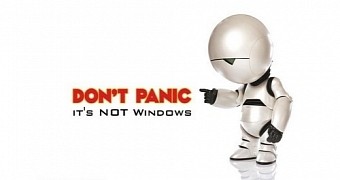 Don't panic, it's not Windows