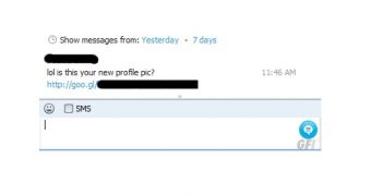 Spam messages used to spread malware via Skype