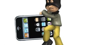 iPhone thief (artist's rendition)