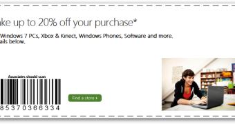 The discount depends on how much money you spend on Microsoft products