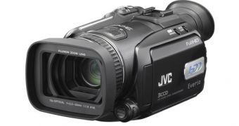JVC top showcase 3D camcorder at CES 2011