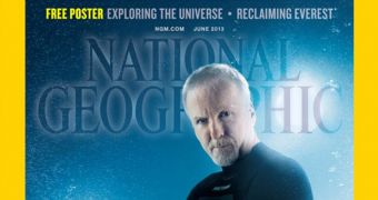 James Cameron Makes It on the Cover of National Geographic Magazine's June Issue