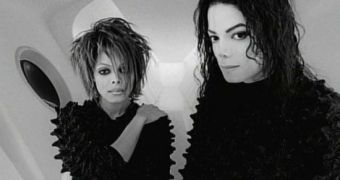 Michael Jackson and sister Janet in the famous “Scream” video