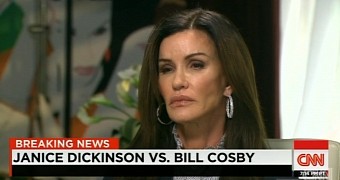 Janice Dickinson claims actor Bill Cosby raped her in 1982, after luring her to his house with the promise of a career boost