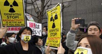 Japanese citizens protests agains restarting nuclear reactors