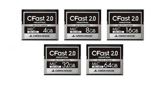 Japanese Company Releases CFast 2.0 Memory Cards with 256 MB/s Speed