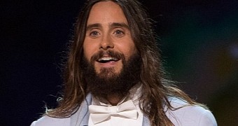 Jared Leto and his luscious ombre hair at the Oscars 2015