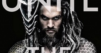Jason Momoa as Aquaman on first official poster