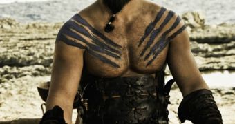 Jason Momoa as Khal Drogo in HBO’s hit series “Games of Thrones”