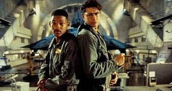 Will Smith and Jeff Goldblum in the 1996 “Independence Day,” also directed by Roland Emmerich