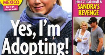 Rep rubbishes magazine report that Jennifer Aniston is adopting a child from Mexico