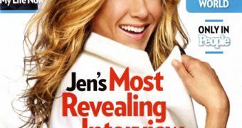 “I’m really happy. Really!” Jennifer Aniston tells People magazine