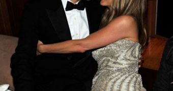Jennifer Aniston and John Mayer when they were still an item – Oscars night