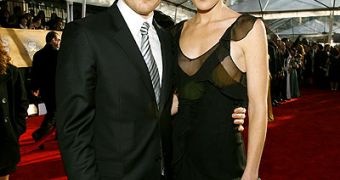 Michael C. Hall and Jennifer Carpenter in happier times, still as husband and wife