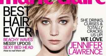 Jennifer Lawrence laughs off rumors she’s afraid Nicholas Hoult might cheat on her with Kristen Stewart